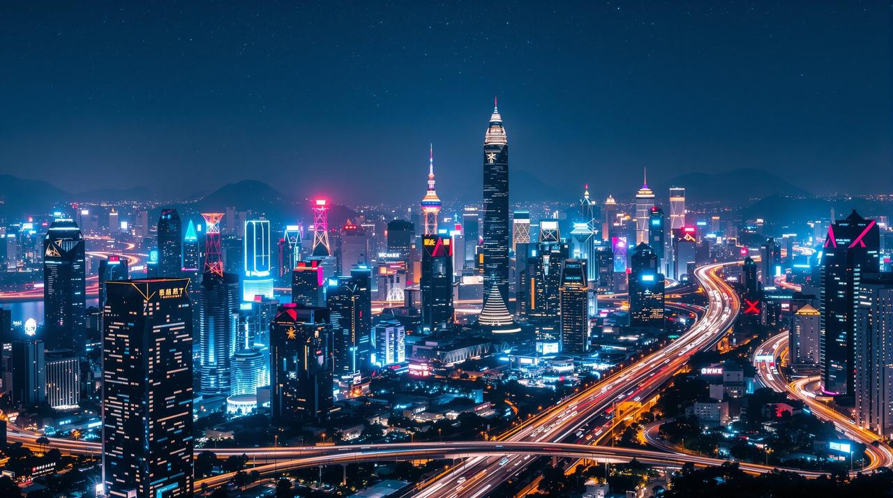 在线视频导航 - 城市夜景延时摄影 投稿封面